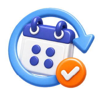Consistent dental social media presence icon